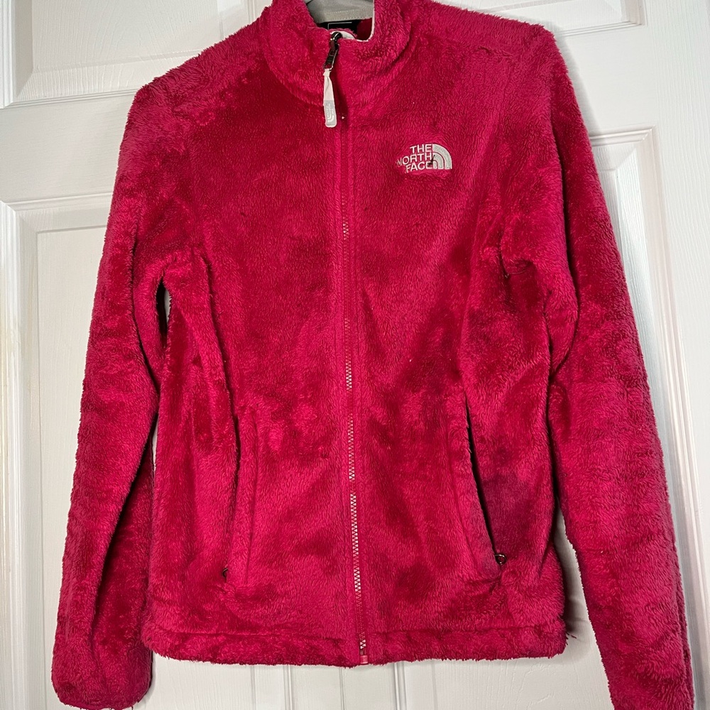 The North Face Fuchsia Fleece Jacket Women’s Small